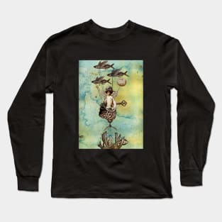 Flotilla - Amelie and Flying Fish Long Sleeve T-Shirt